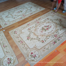 4X6 Aubusson Area Rug Chinese Handmade Hand Knotted Wool Rugs for Bedroom